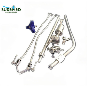 Juego de Retractores Cerebrales Leyla Premium, Brazos Flexibles, Acero Inoxidable Alemán - Product Image 1