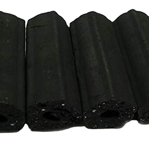 Briquetas de Carbón Vegetal Premium de Cáscara de Coco en Forma Hexagonal con Orificio Central para Asar en Restaurantes, Grado Alimenticio, Bajo en Cenizas - Product Image 4