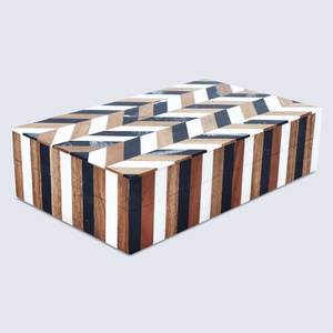 Premium Decorative MDF <b>Resin</b> Jewelry Box Crafted For Storing Precious Accessories In Safe And Stylish Way - Product Image 6