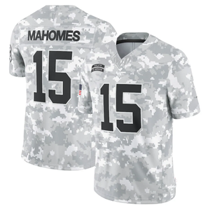 Maillots de football Kansas City pour hommes 15 Patrick Mahomes 87 Travis Kelce 10 Pacheco 4 Rice 7 Butker Stitched Limited Maillots de football - Product Image 3