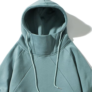 Sudadera con capucha personalizada al por mayor para hombre, 350 g/m², forro polar, corte holgado, estampado en relieve, para marcas de ropa urbana estadounidenses, colecciones de marcas. - Product Image 3