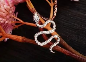 Colgante VVS Moissanite Snack de Plata 925, Collar con Colgante de Animal, Colgante Rapper Bust Down, Colgante Hip Hop para Hombre - Product Image 3