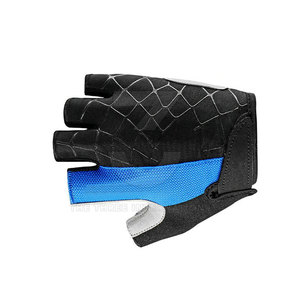 Premium Neoprene Breathable Half Finger Fitness Gloves Adjustable Wrist <b>Strap</b> Lightweight Unisex OEM Service Low MOQ - Product Image 3