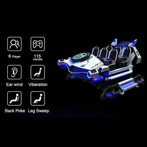 Máquina de juegos de disparos para interiores de 2 jugadores para Centro Comercial VR Arcade <span class=keywords><strong>Escape</strong></span> <span class=keywords><strong>Room</strong></span> Simulator - Product Image 2