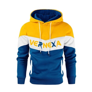 Sudaderas con capucha unisex de Venta caliente con mangas largas Conjunto de Sudadera con capucha de gran tamaño liso en tres colores diferentes para el invierno - Product Image 1
