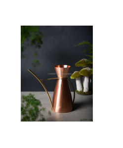 Antique handmade pure copper water can with premium rustic finished and large capacity for healthy water <b>storage</b> - Product Image 1