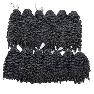 Nouveau Type birman bouclés Double dessiné extensions de cheveux humains vietnamiens pas de cuticule chimique aligné tissage cheveux pour les femmes noires - Product Image 6
