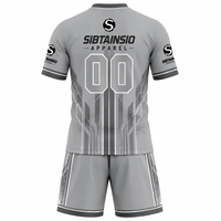 Maillots de football personnalisés de haute qualité 100% polyester, sublimation, uniformes d'équipe, maillot de club, ensemble unisexe à manches courtes