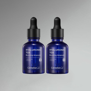 Sérum à l'acide hyaluronique et à la vitamine C avec Centella Asiatica - Sans huile - Ampoule professionnelle pour usage domestique - Product Image 1