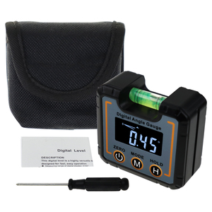 Buscador de Ángulos Digital de Alta Precisión, Inclinómetro Electrónico Magnético con Pantalla LCD Retroiluminada VA para Trabajos en Madera - Product Image 3