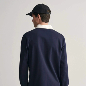 Polo à manches longues pour homme de haute qualité, personnalisation de la marque, tissu léger, vêtements décontractés pour les vacances, les stations balnéaires, les activités de plein air et le streetwear - Product Image 3