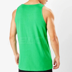 Premium Quality Training Wear Men Tank Top Lightweight Solid Color Men Tank Top Sleeveless Men Tank Top - Product Image 2