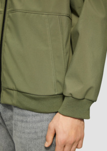<b>Men's</b> Olive <b>Green</b> Hooded Zip-Up Quilted <b>Jacket</b> Casual Pockets Winter <b>Waterproof</b> & Windproof Coat - Product Image 6