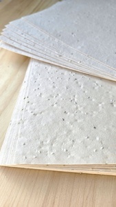 Hojas de Papel de Algodón con Borde Desflecado de Primera Calidad para Papel de Lujo, Hojas de Tamaño A4 para Invitaciones y Correspondencia Artística, Bordes Desgarrados - Product Image 2