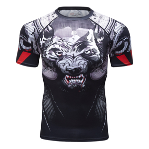 Camiseta de Compresión para Hombre, Manga Larga, Corte Ajustado, Cuello Redondo, Estampado por Transferencia de Calor, Secado Rápido, Jersey Deportivo de Béisbol, 320g, para Entrenamiento - Product Image 6