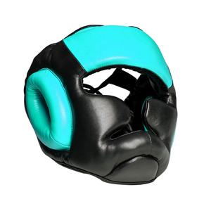 Men Women's Lightweight Comfortable Fighting Wear Leather <b>Head</b> Guards Customized Printed Made Leather EVA OEM Service Available - Product Image 3