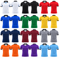 Maillot d'entraîneur de football personnalisé sublimé, léger et respirant, polo d'entraînement pour équipe, vêtements de sport OEM ODM