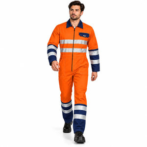 Traje de Trabajo Profesional, Overol de Seguridad con Cintas Reflectantes, Color Sólido, Totalmente Personalizable - Product Image 5