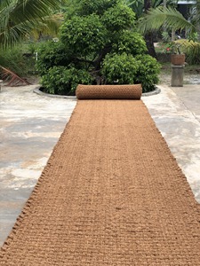 Tapis en fibre de coco vietnamienne de haute qualité, épaisseur 10 mm, brun doré - Modèle Ms. Elite par Green Future VN du Vietnam - Product Image 3
