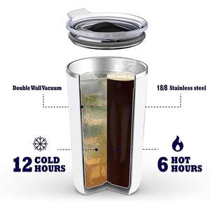 Customized Vacuum Insulated Travel Coffee <b>Mug</b> Automatic Mixing Smart Water Cup for Gym Fitness - Product Image 6