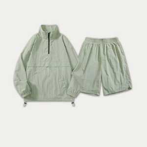 <b>Mens</b> Windbreaker Tracksuit Factory Custom Nylon Polyester Tracksuit Two Piece Jogging Heat Suit <b>Track</b> Windbreaker <b>Jacket</b> Broward - Product Image 4
