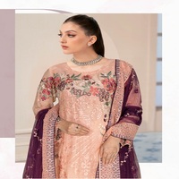 Liquidation vente Pakistan et vêtements indiens pour femmes vente entière par Ramsha Chiffon Shalwar Kamez Dupata Robe de soirée pour femmes