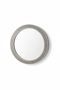 Modern Design Hand-<b>Crafted</b> Bone and Mother Pearl Inlaid <b>Mirror</b> Frame Stylish Wall Decoration for Home Hotel Restaurant <b>Mirrors</b> - Product Image 5