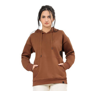Sudadera con Capucha Lisa para Mujer, Sudadera Básica, Fabricante, Proveedor al por Mayor, Fábrica, Impresión de Logotipo Personalizado - Product Image 1