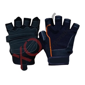 ถุงมือยกน้ำหนักแบบครึ่งนิ้ว ป้องกันข้อมือ กันลื่น ทนทาน ออกแบบได้เอง ใช้ได้ทั้งชายและหญิง สำหรับกีฬากลางแจ้ง ฟิตเนส กันน้ำ ป้องกันรังสียูวี - Product Image 1