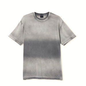 Nouveau style 2026 – T-shirt unisexe streetwear personnalisé imprimé, coupe courte, oversize, vintage, effet usé, délavé au soleil et à l'acide - Product Image 5