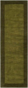 handmade modern green wool rug with <b>dark</b> green border Custom Handloom Washable Pet Friendly for Home Picnic Living <b>Room</b> - Product Image 1