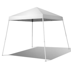 Tenda Portatile 2,4 x 2,4m Bianca per Uso Domestico, Impermeabile, Pieghevole, Design Pop-up - Product Image 5