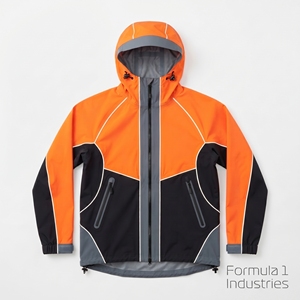 High Visibility 3mm <b>Reflective</b> Piping Men's Windbreaker <b>Jacket</b> Lightweight Waterproof Hooded Outdoor Athletic <b>Running</b> Activewear - Product Image 4