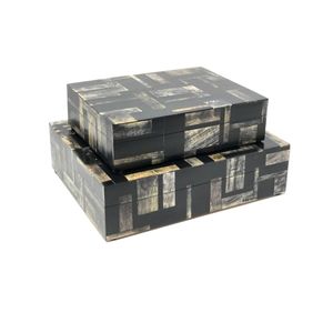 Caja hecha a mano con cuerno de búfalo - Product Image 3