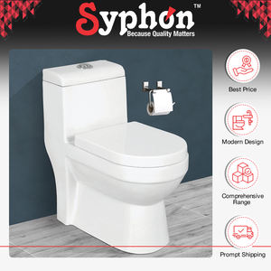 WC monobloc en céramique de style moderne, qualité supérieure, pour salle de bain, vente en gros, provenant d'un fabricant indien - Product Image 2