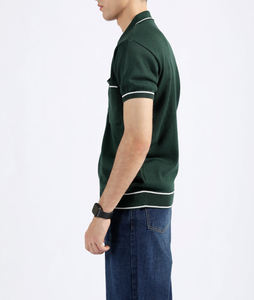 Camiseta Polo para Hombre, Nueva, Personalizada, Transpirable, de Algodón, de Alta Calidad, de Color Sólido, a Precio Económico - Product Image 3