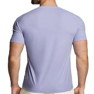 T-shirt sans manches en coton 100 % pour homme, coupe classique, imprimé numérique, tricoté, couleur unie, style streetwear - Product Image 3