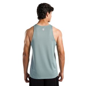 Débardeur Sportif Respirant 100% Coton pour Homme, Col Rond, Logo Avant, Tissu Tricoté Extensible, Design Personnalisé, Service OEM, Été - Product Image 3