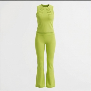 Conjunto de Ropa de Yoga para Mujer, Ropa Deportiva, Ropa de Gimnasio para Damas, Ropa Deportiva sin Costuras con Logotipo Personalizado, Trajes Deportivos - Product Image 1
