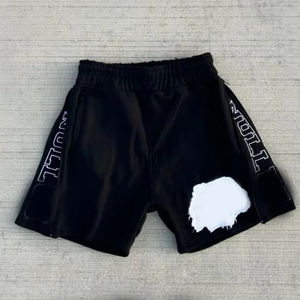 Conjunto de Sudadera con Capucha y Pantalones Cortos para Hombre, Estampado Personalizado, Material de Algodón, Logotipo y Colores Personalizados - Product Image 2