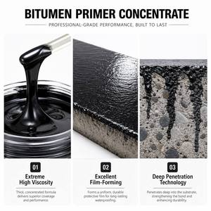 Primaire bitumineux universel à base d'eau, concentré, à séchage rapide, haute efficacité, pour l'étanchéité et le revêtement des bâtiments - Product Image 2