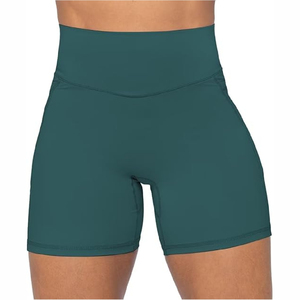 New 2026 <b>Hot</b> selling Women's Custom Gym Yoga Shorts Fitness Wear Women Yoga <b>leggings</b> with cheap quality OEM service high quality - Product Image 5