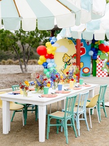 Location de chaises pour enfants en rotin faites à la main pour événements de mariage, sièges pour enfants en osier naturel pour fêtes d'anniversaire, cérémonies et décoration - Product Image 3