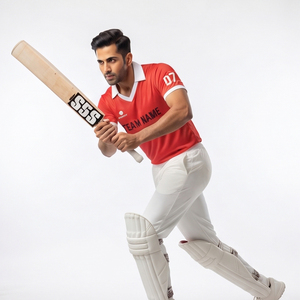 Maillot de cricket personnalisé, vêtements de sport d'équipe, maillot d'entraînement de cricket personnalisé, 100% polyester, manches courtes, col en V, hauts de maillot de cricket - Product Image 5