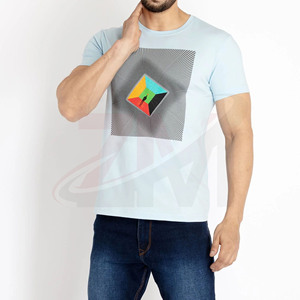 Camisetas Extra Grandes para Hombre, Color Marrón Liso, 100% Algodón, Estilo Casual Urbano, Corte Holgado, Camiseta Básica para Verano, Venta al Por Mayor - Product Image 3