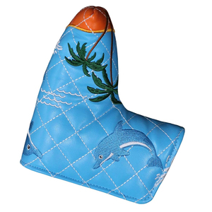 High Quality Custom Color Logo <b>Golf</b> Club Accessories Genuine Leather Headcover for Driver Most Popular Product <b>Golf</b> Head Cover - Product Image 6