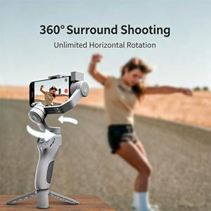 Estabilizador de Gimbal para Smartphone, Kits de Vlogging con Seguimiento por IA, Soporte Extensible, Luz de Relleno, Mini Micrófono, Soporte de Posicionamiento Dual - Product Image 1