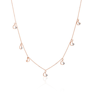 Elegante anillo de diamante natural de 013 quilates, corte brillante redondo, color HI, claridad VS SI, oro rosa, joyería fina para compromiso y boda - Product Image 3