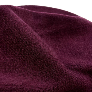 Premium Maroon Knit Beanie <b>Hat</b> Custom Logo <b>Winter</b> Warm Soft Stretchable Unisex Casual Outdoor Headwear - Product Image 6