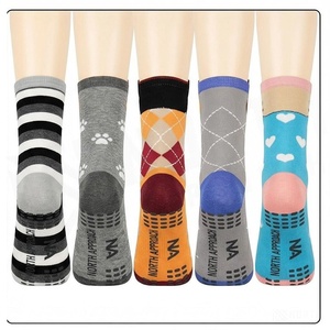 Crew <b>Socks</b> Cartoon <b>Cat</b> Pattern Breathable Knitted for Adults Spring Casual Wear - Product Image 2